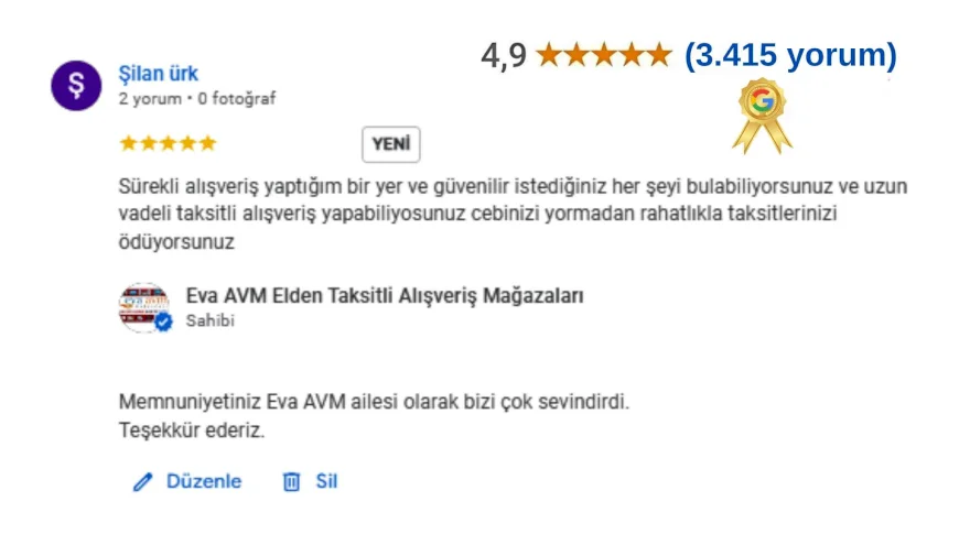 Sürekli alışveriş yaptığım bir yer!