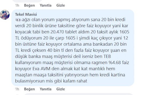 Sosyal Medya Hesabımızda Müşterimizin Paylaştığı Şok Etkisi Yaratan Yorum !