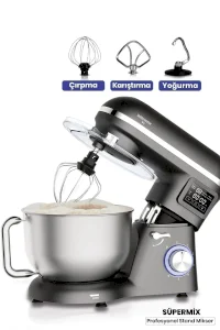 Goldmaster Supermix 1500 W 5.5 lt Stand Mixer