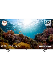 Grundig Madrid 75 GJQ 9250 4K Ultra HD 75" 190 Screen Satellite Receiver Google Smart QLED TV
